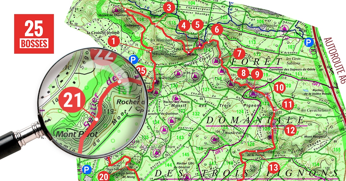 Le circuit des 25 bosses : le terrain de trail parisien