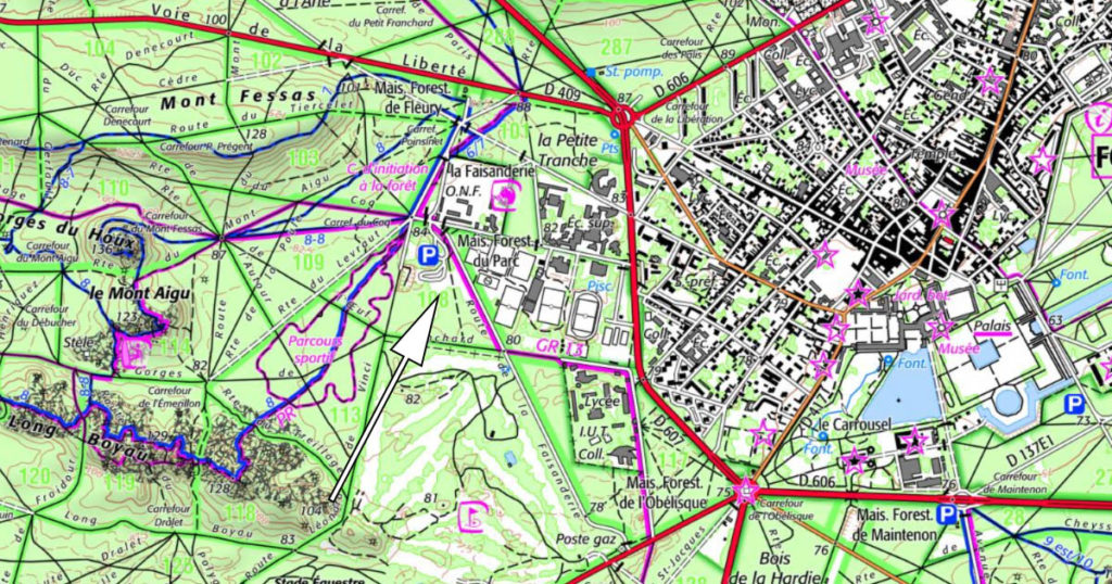 Le GR13, de Fontainebleau à Bourbon lancy